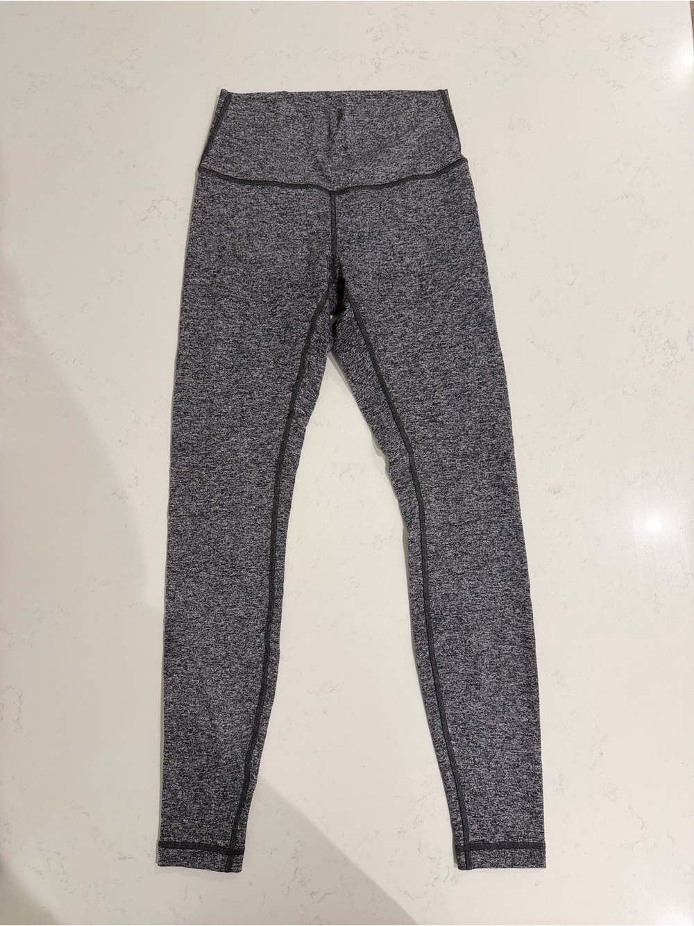lululemon athletica Gray Heather High-Rise Leggings